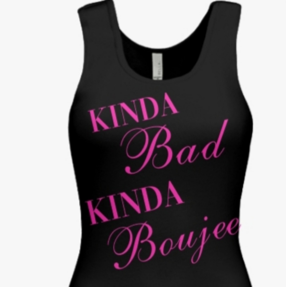 Bad and boujee tank top